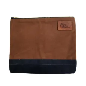 STURDY BROTHERS LARGE ZIPPER BAG