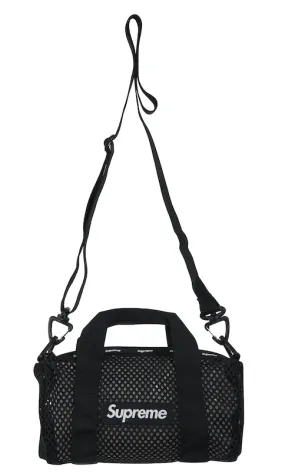 Supreme Mesh Mini Duffle Bag Black