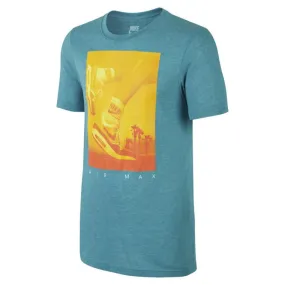 T-Shirt Nike Air Max Photo - 613099-318 - Bleu - Homme