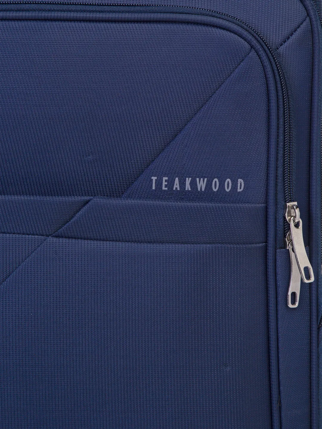 Teakwood Blue Trolley Bag (Large)