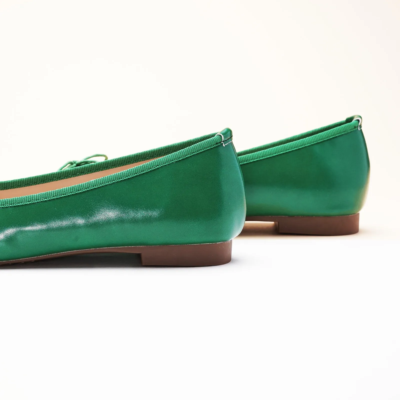 Tiny Bowknot Ballet Flats Green