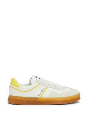 Tommy hilfiger   Leather sneakers - Yellow