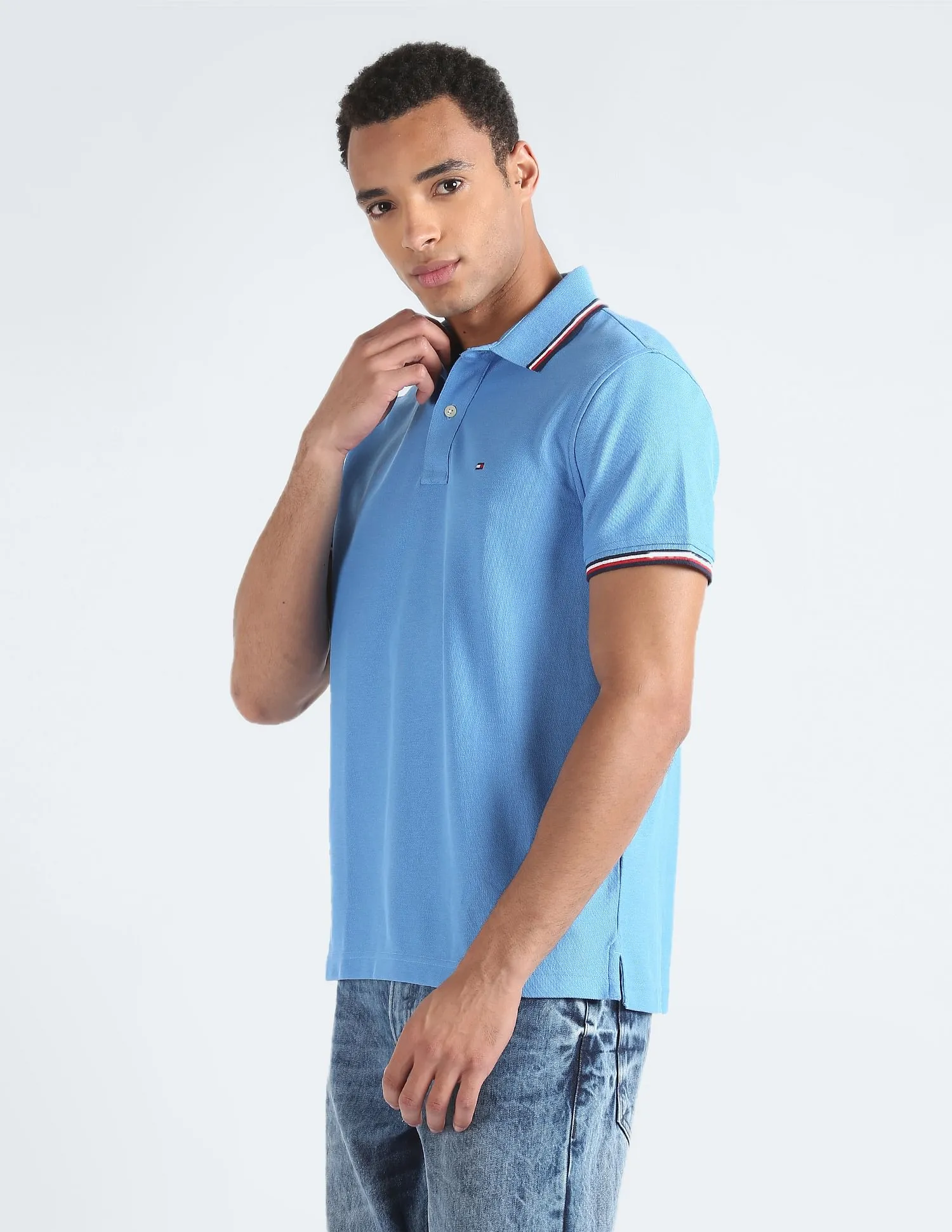 Tommy Hilfiger Solid Wicking Polo Shirt