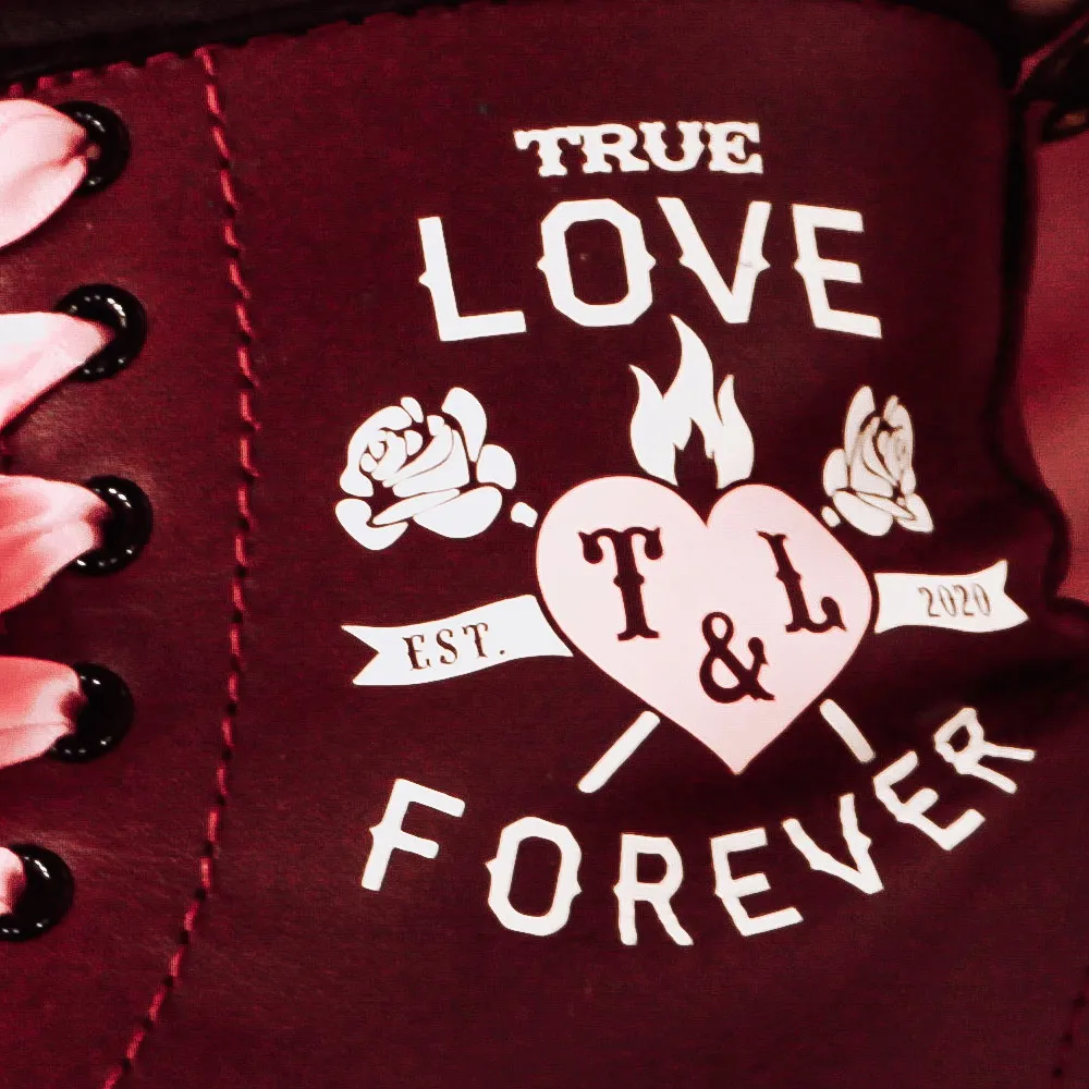 True Love Custom Dr Martens