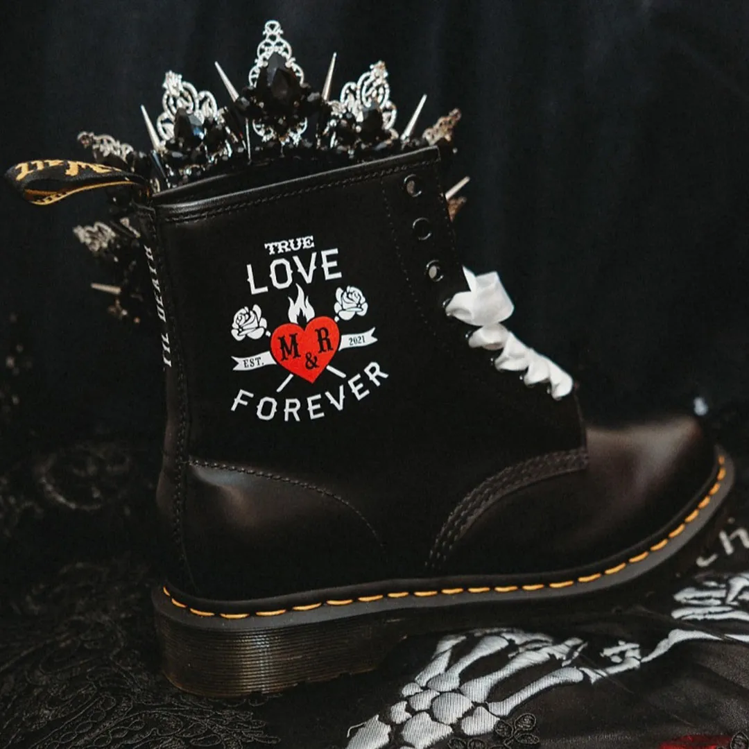 True Love Custom Dr Martens