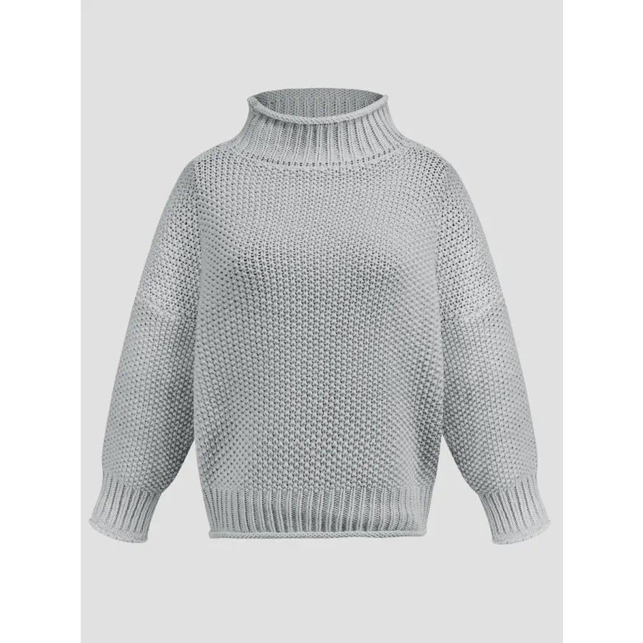 Turtleneck Long Sleeve Sweater