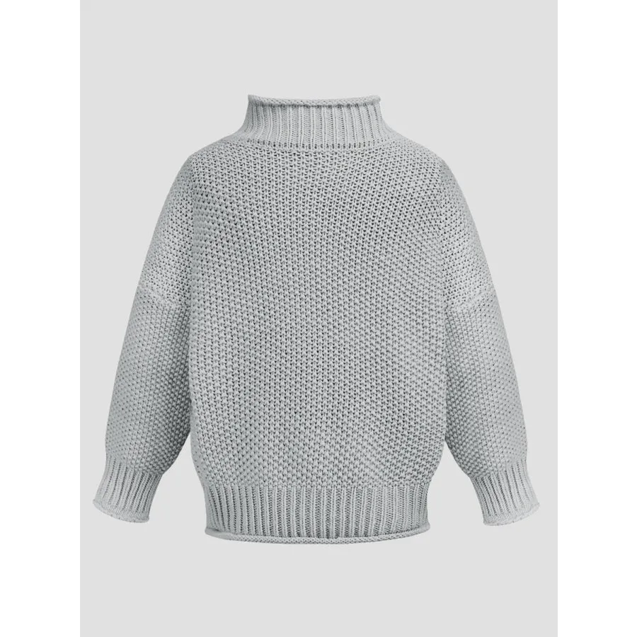 Turtleneck Long Sleeve Sweater