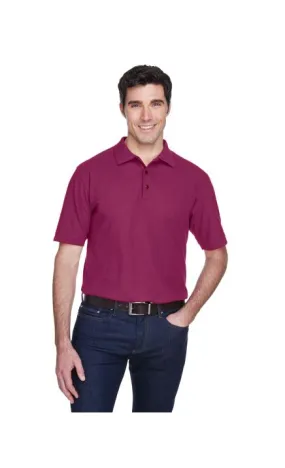 UltraClub 8540 Men's Whisper Piqu Polo