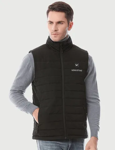 [Upgraded] Men’s Heated Vest 7.4V (Up to 12 heating hours)