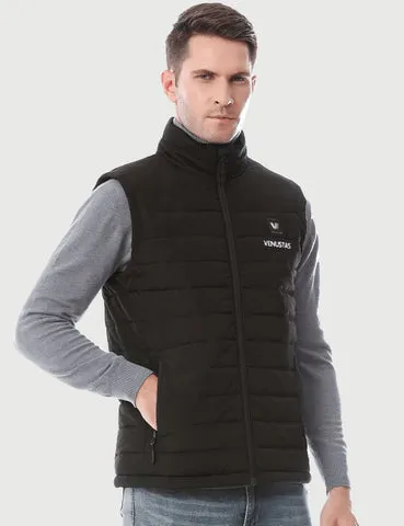 [Upgraded] Men’s Heated Vest 7.4V (Up to 12 heating hours)