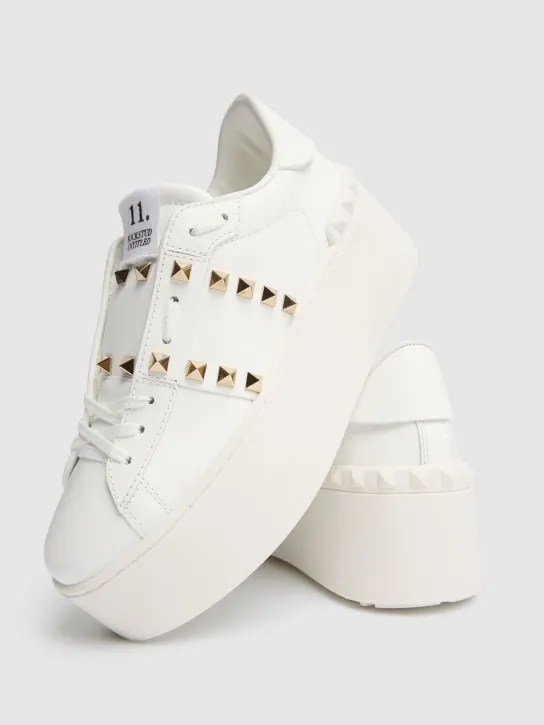 Valentino Garavani   Untitled leather sneakers 