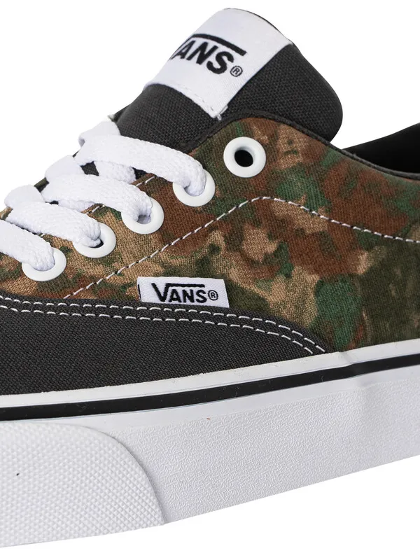 Vans Doheny Camo Trainers - Black/White