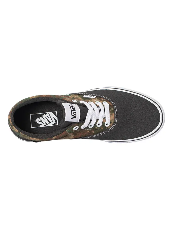 Vans Doheny Camo Trainers - Black/White