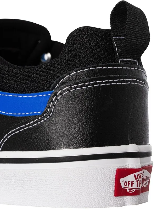 Vans Filmore Leather Trainers - Blue/White