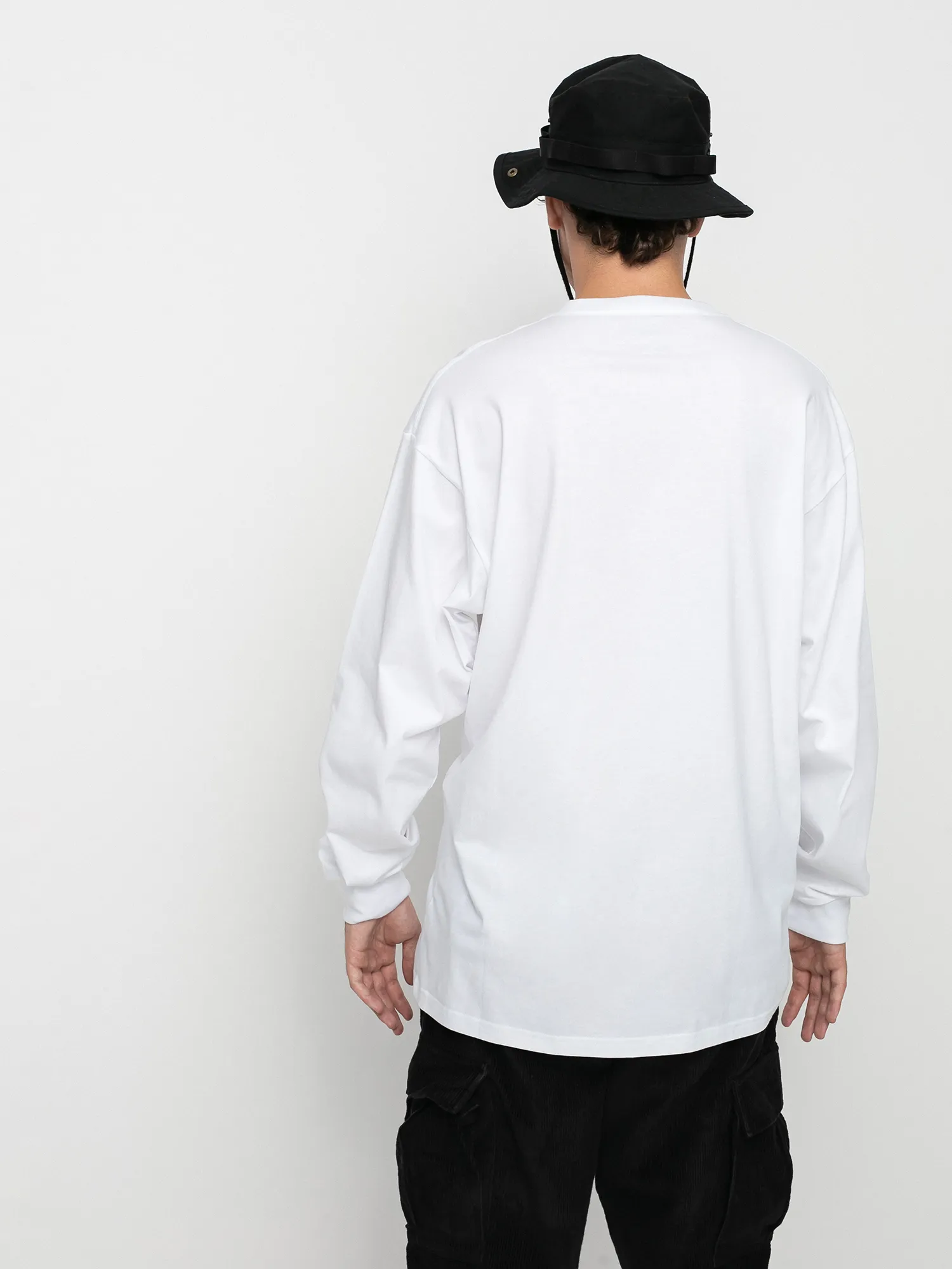 Vans Left Chest Hit Longsleeve (white/black)