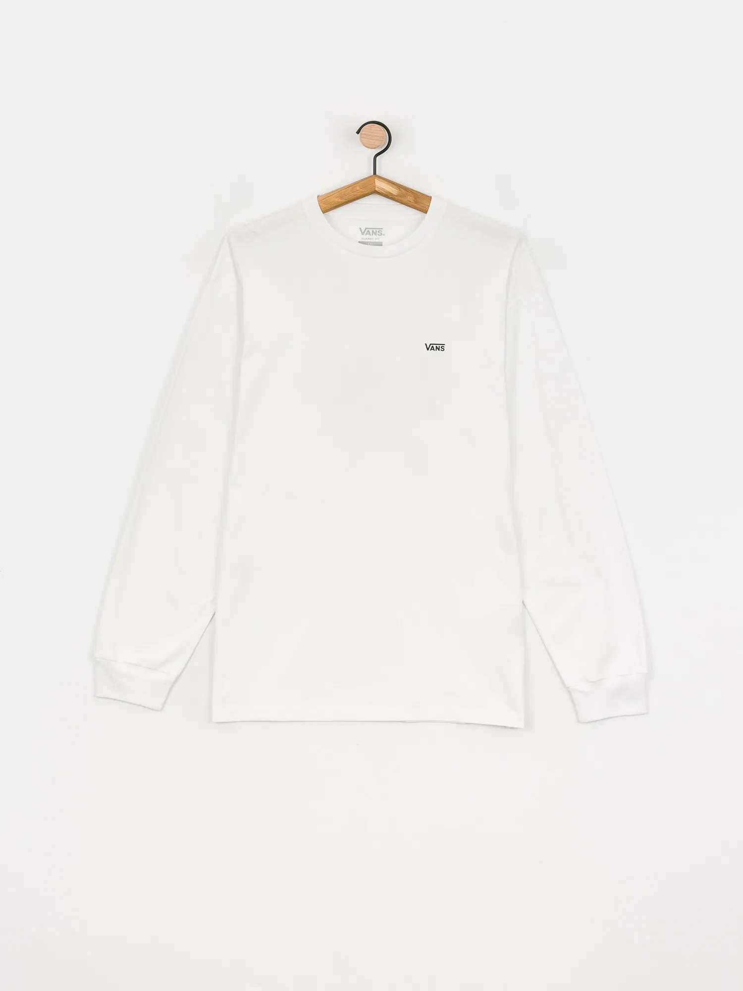 Vans Left Chest Hit Longsleeve (white/black)