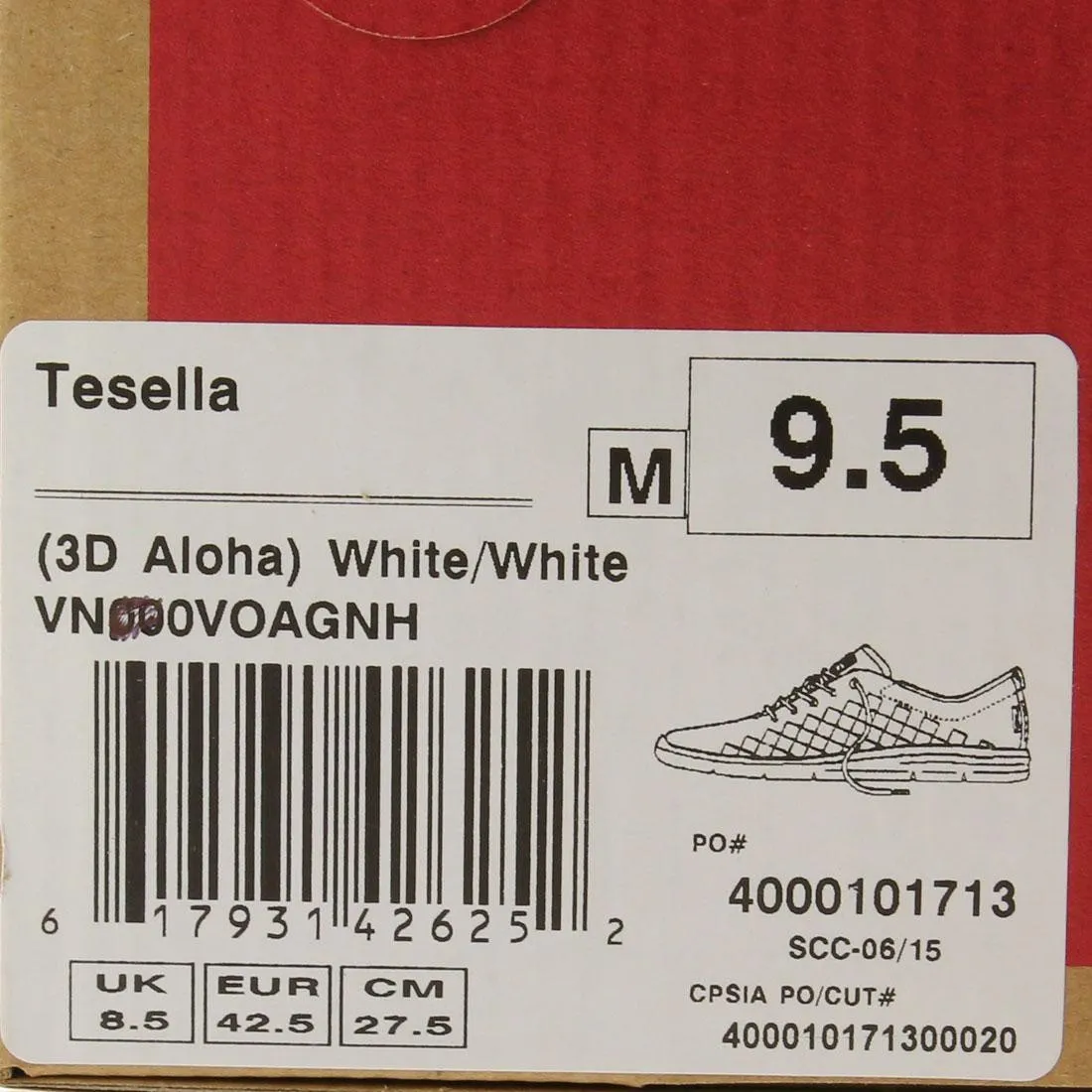 Vans Men Tesella - 3D Aloha (white)