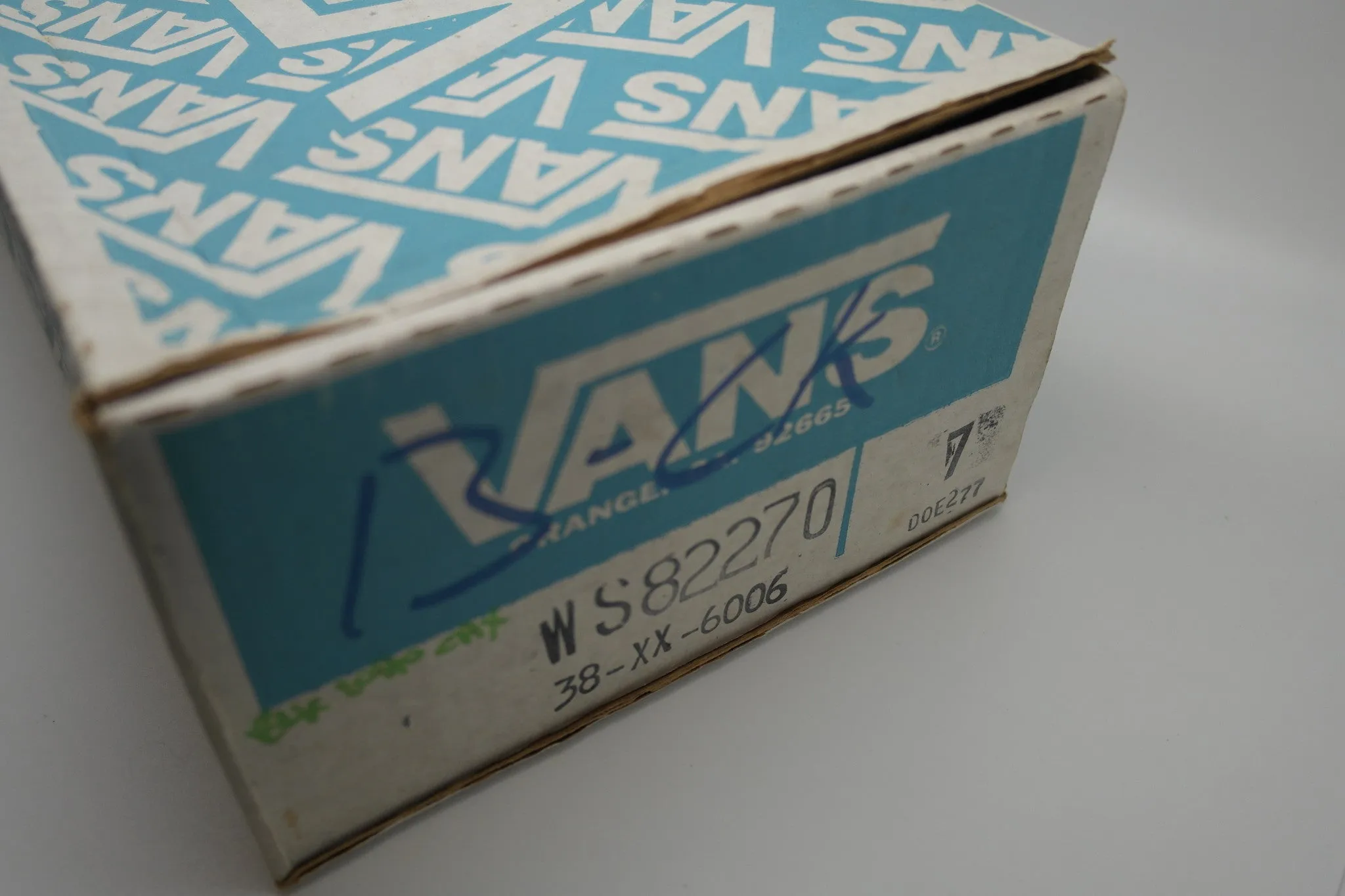 vintage vans style #38 ~ US7