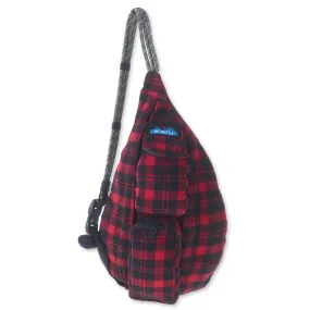 Women's Mini Plaid Rope Bag - Lumberjack