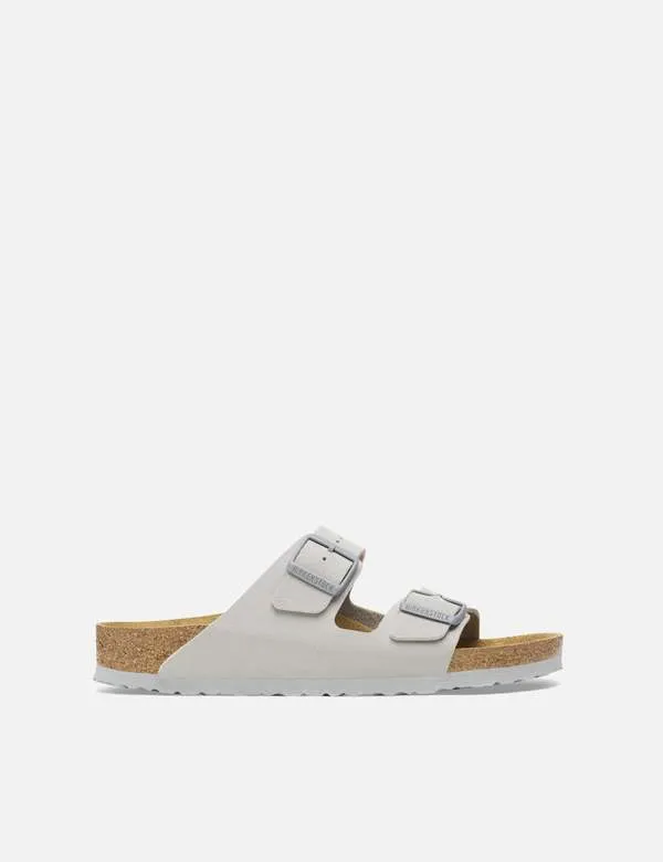 Women's Arizona Narrow Birko flor Sandals - Stone Coin Grey