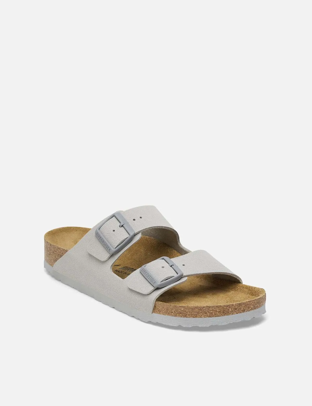 Women's Arizona Narrow Birko flor Sandals - Stone Coin Grey